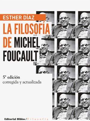 cover image of La filosofía de Michel Foucault